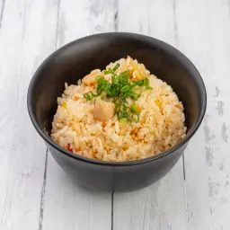 أرز مقلي بالتوري